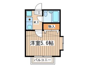 ジュネパレス茅ヶ崎４の物件間取画像